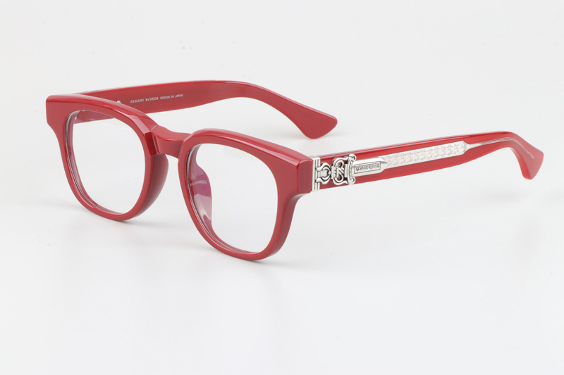 Cuntvoluted Eyeglasses Red