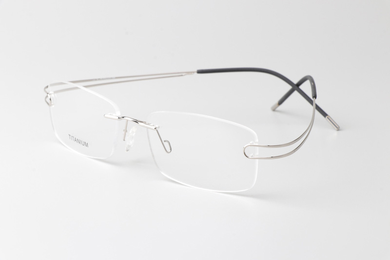 E1051 Eyeglasses Silver